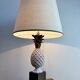 Pineapple lamp attributed to Zaccagnini, 1960s.