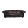 Chesterfield sofa 3.5 seater cowhide leather