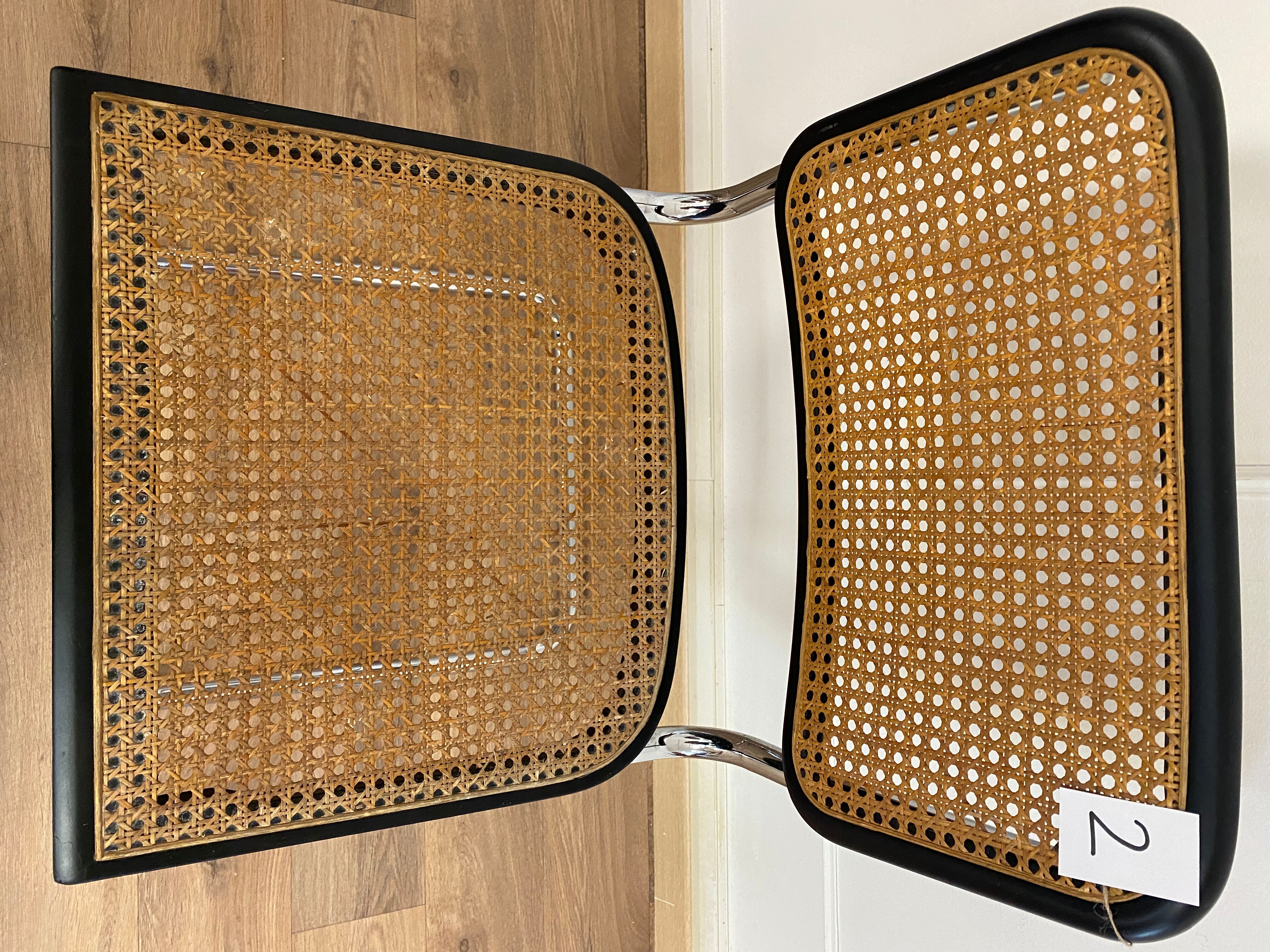 Chairs B32 by Marcel Breuer