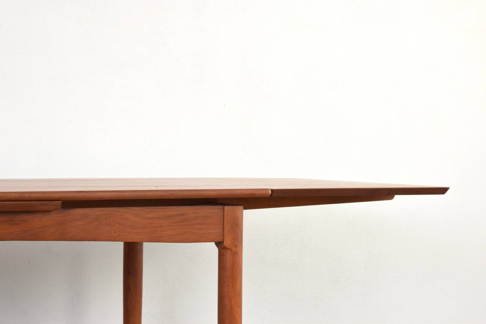 Mid-Century Danish Teak Extendable Dining Table, 1960s.