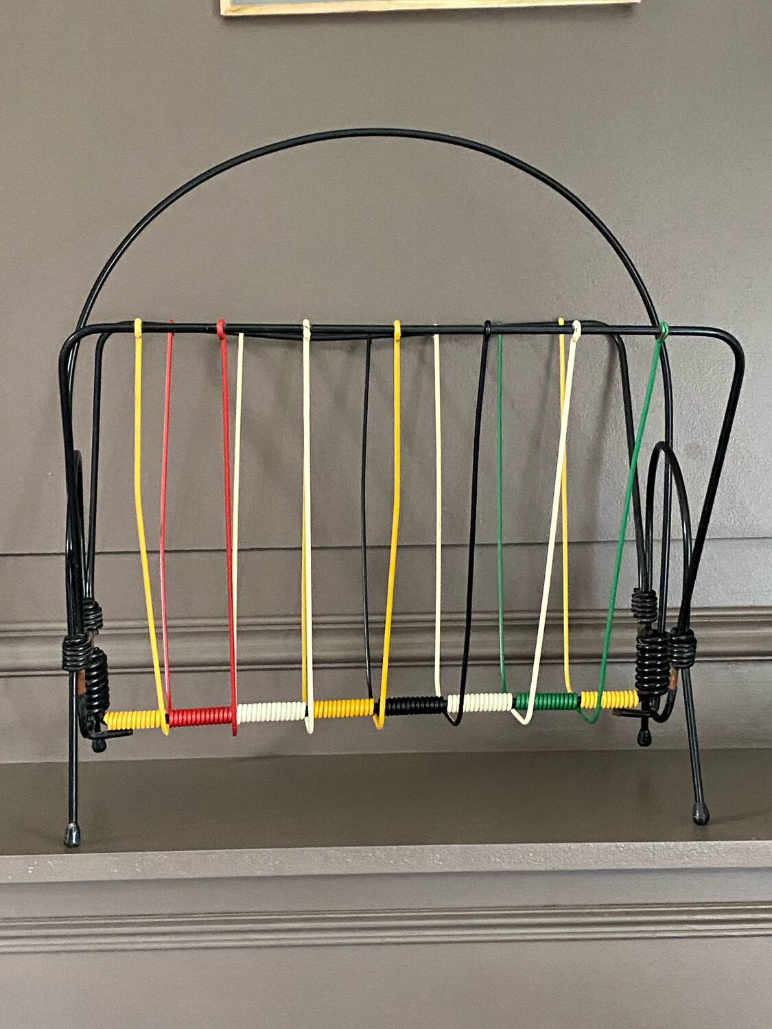 Vintage magazine holder