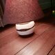 Lampe de chevet 60', grès et céramique