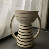 Vase blanc mat