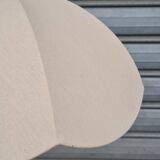 Cotton and wood pendant light