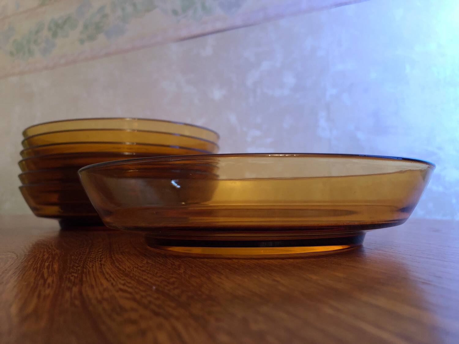 Ensemble 7 assiettes creuses Vereco