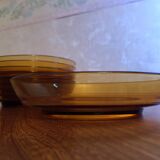Set of 7 Vereco soup plates