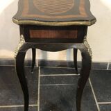 Dressing table / Worker in mercury glass marquetry and bronze fittings