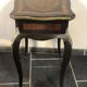Dressing table / Worker in mercury glass marquetry and bronze fittings