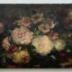 Oil on panel bouquet of flowers late 18th century still life