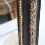 Old wooden mirror