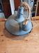 Lampe industrielle métal gris
