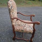 Louis XIII style armchair