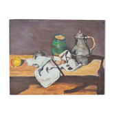 Huile sur toile nature morte