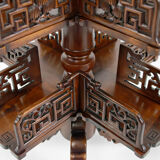 Japanese-style rotating pedestal table, France, circa 1880