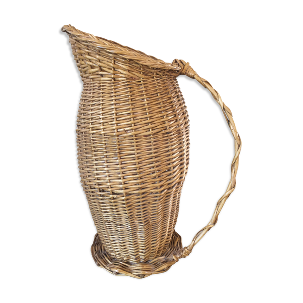 Cruche en osier