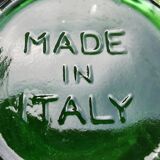 Italian glass bottles