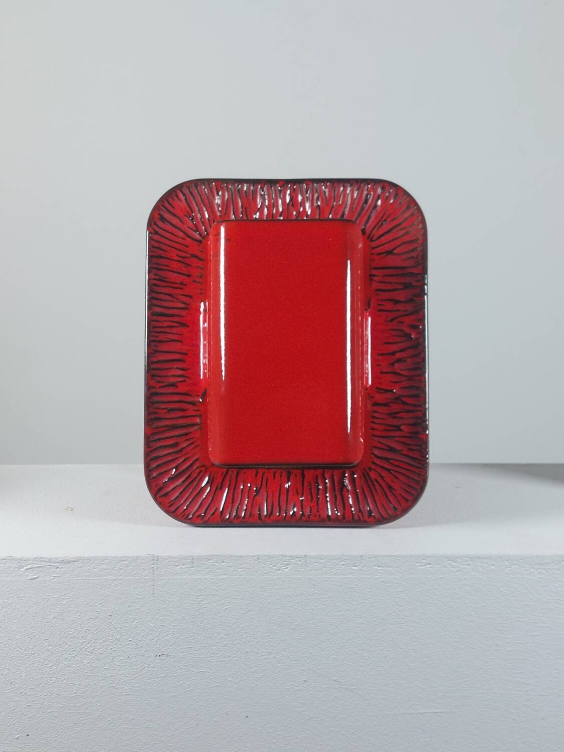 Vintage ceramic wall lamp from the 1970s.