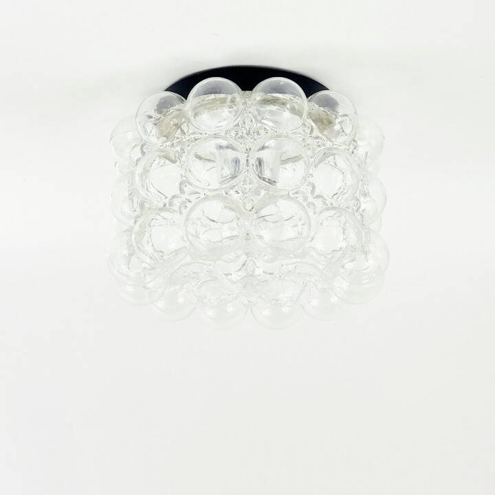 Transparent Bubble Glass Ceiling Light by Helena Tynell for Limburg, 1960s