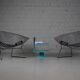 Diamond chair model 422 by Harry Bertoia for Knoll Int. (2/3)