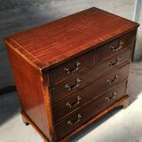 English mahogany chest of drawers 1960/1970