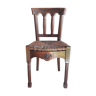Old mulched chair in walnut XIX