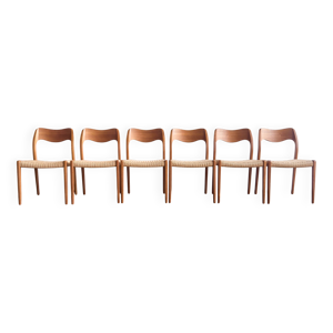 Lot de 6 chaises #71 - moller