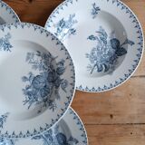 Set of 9 iron earth plates