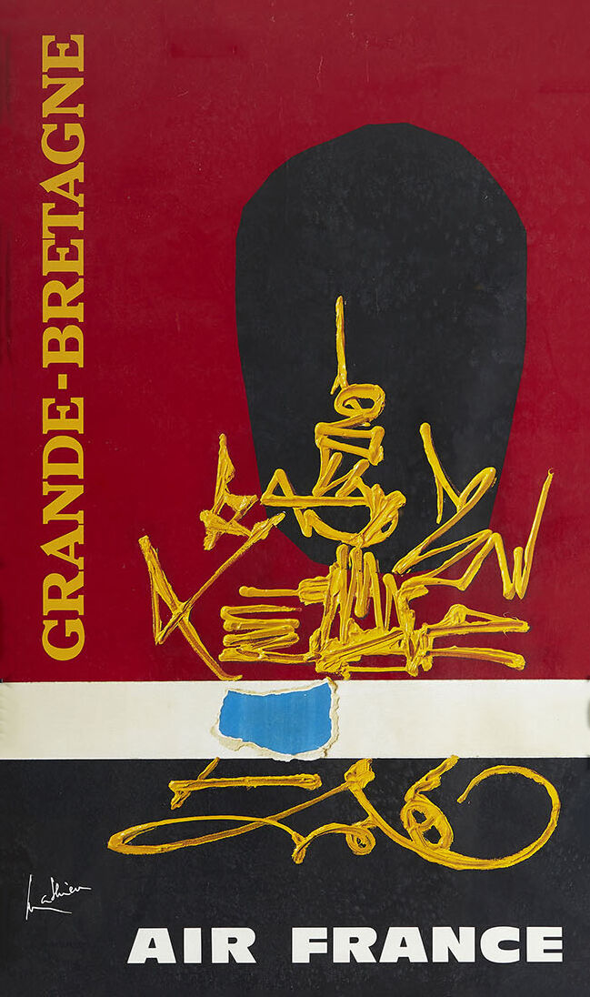 Georges Mathieu: Air France United Kingdom, 1967