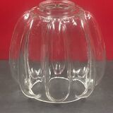 Abat jour suspension verre moulé vers 1960