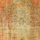 Anatolian handmade vintage rug 269 cm x 180 cm