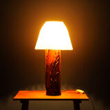 Large leather cabinet lamp