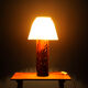 Large leather cabinet lamp