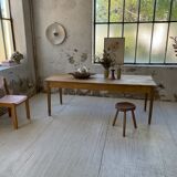 Oak and pine farm table 2m