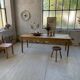 Oak and pine farm table 2m