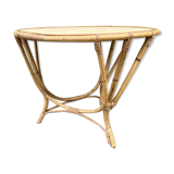 Rattan coffee table