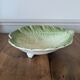 Plat vintage feuille de chou