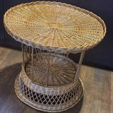 rattan coffee table