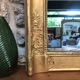 Mirror period restoration gilded with gold leaf, 93,5x80cm