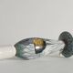 Scandinavian Modern Ceramic Butterfly Motif Table Lamp by Tilgmans, Sweden 1960