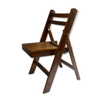 Chaise enfant pliante en bois