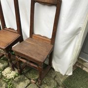 Deux chaises lorraines en chêne