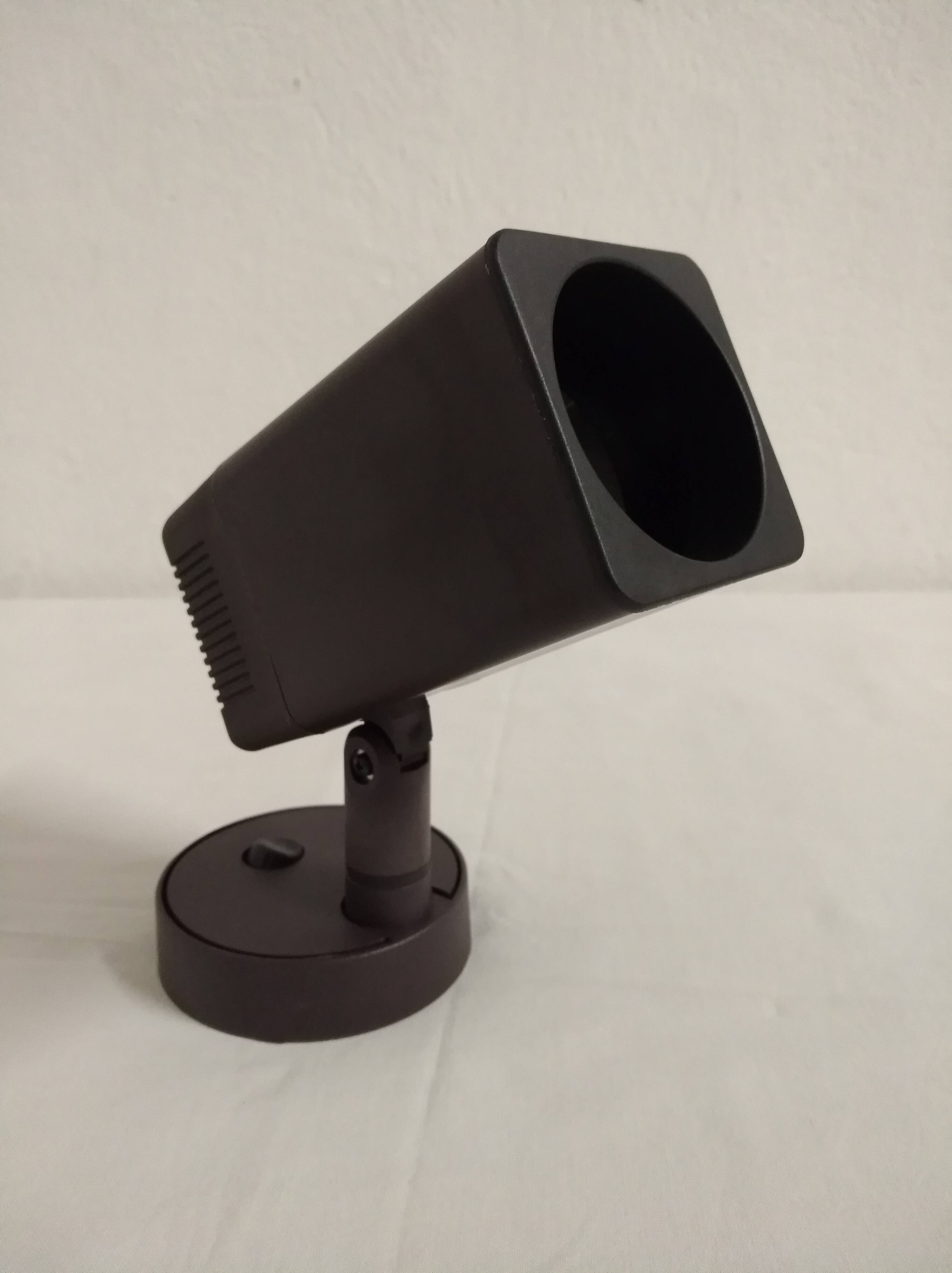 Quadro Mini spot light in aluminium by Luminance, Netherlands, circa 1980.