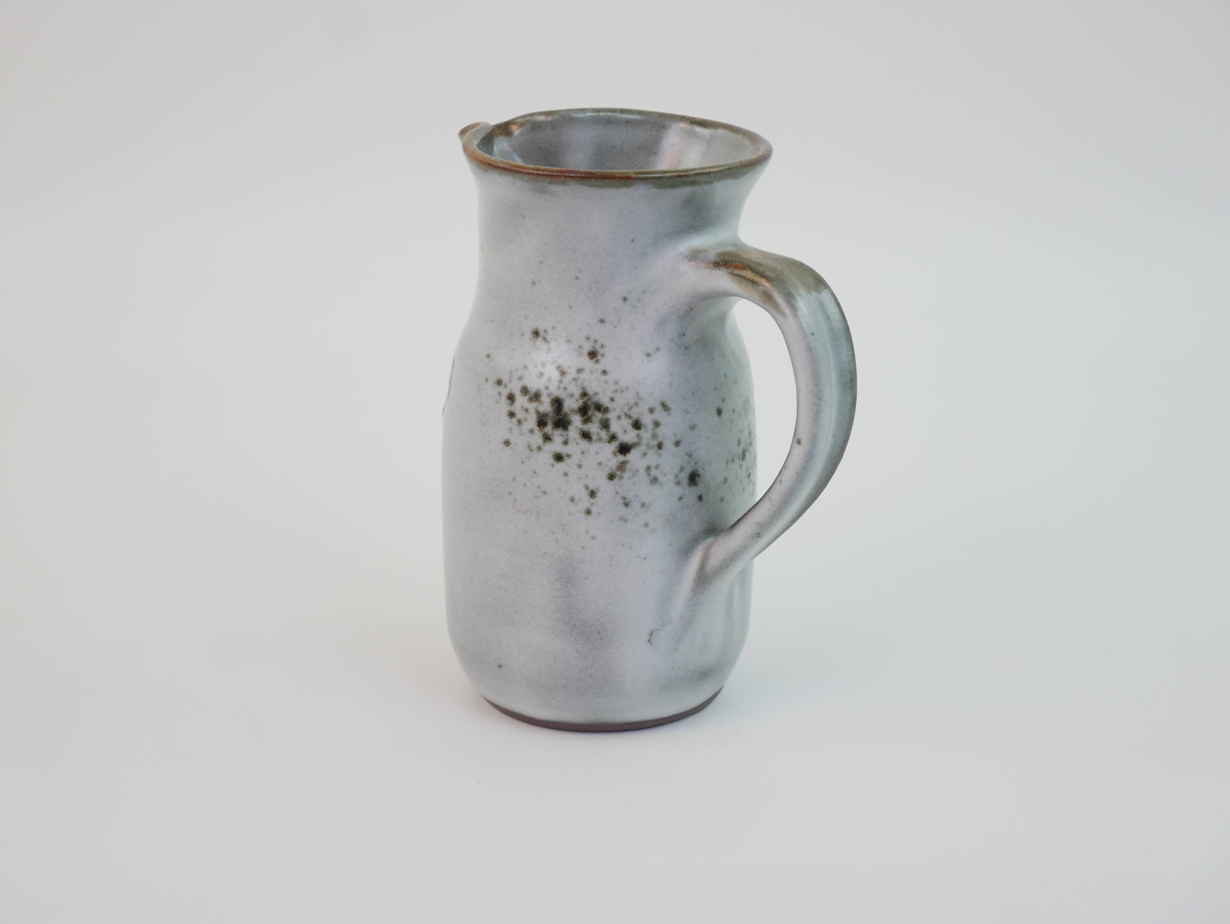 Small pitcher Milk jug Ceramic jug Atelier Thierry and Chantal Robert