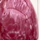 Carafe en verre de clichy rose