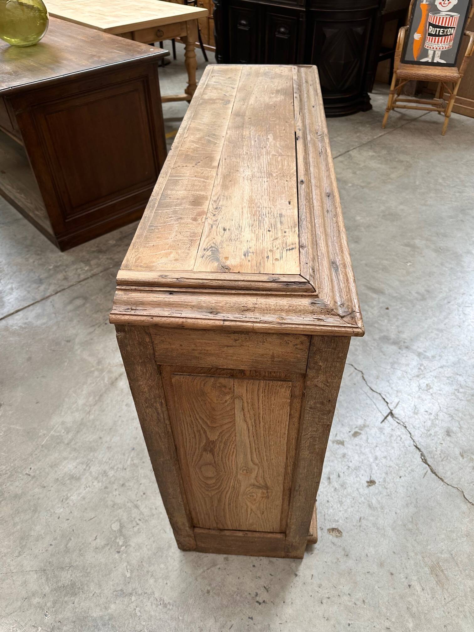 18th century country sideboard in solid oak