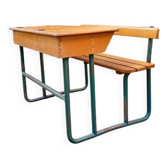 Vintage school desk