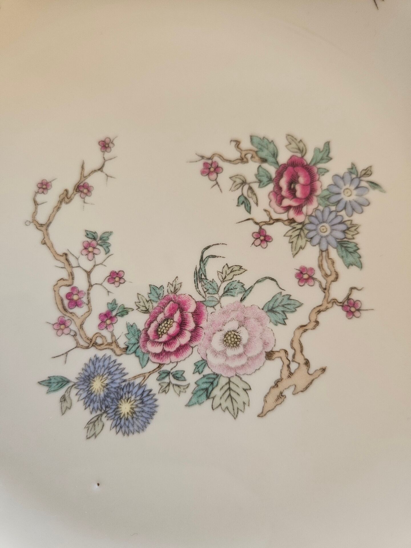 1 assiette creuse en porcelaine Pillivuyt – Modèle Orient – F