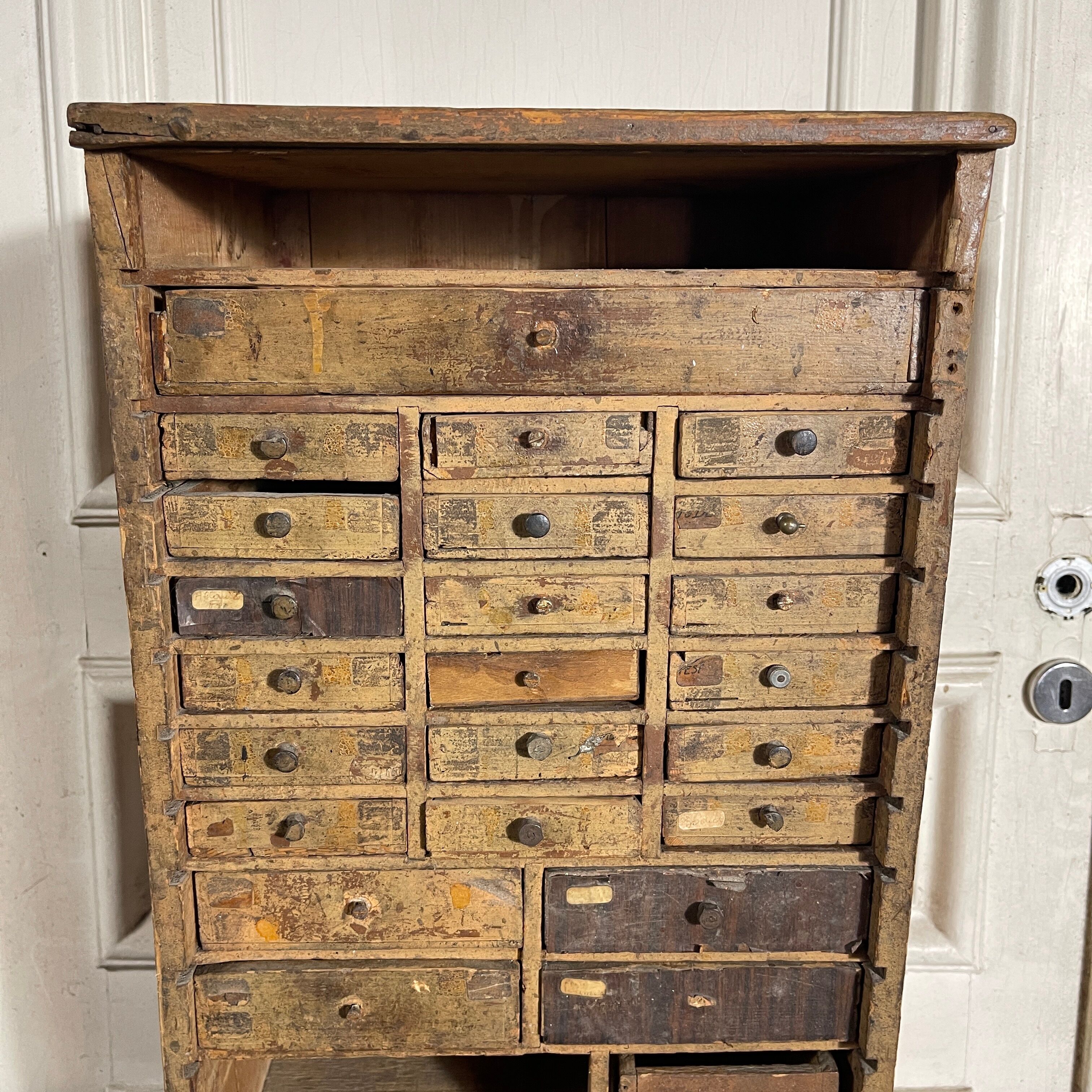 Old watchmaker's furniture