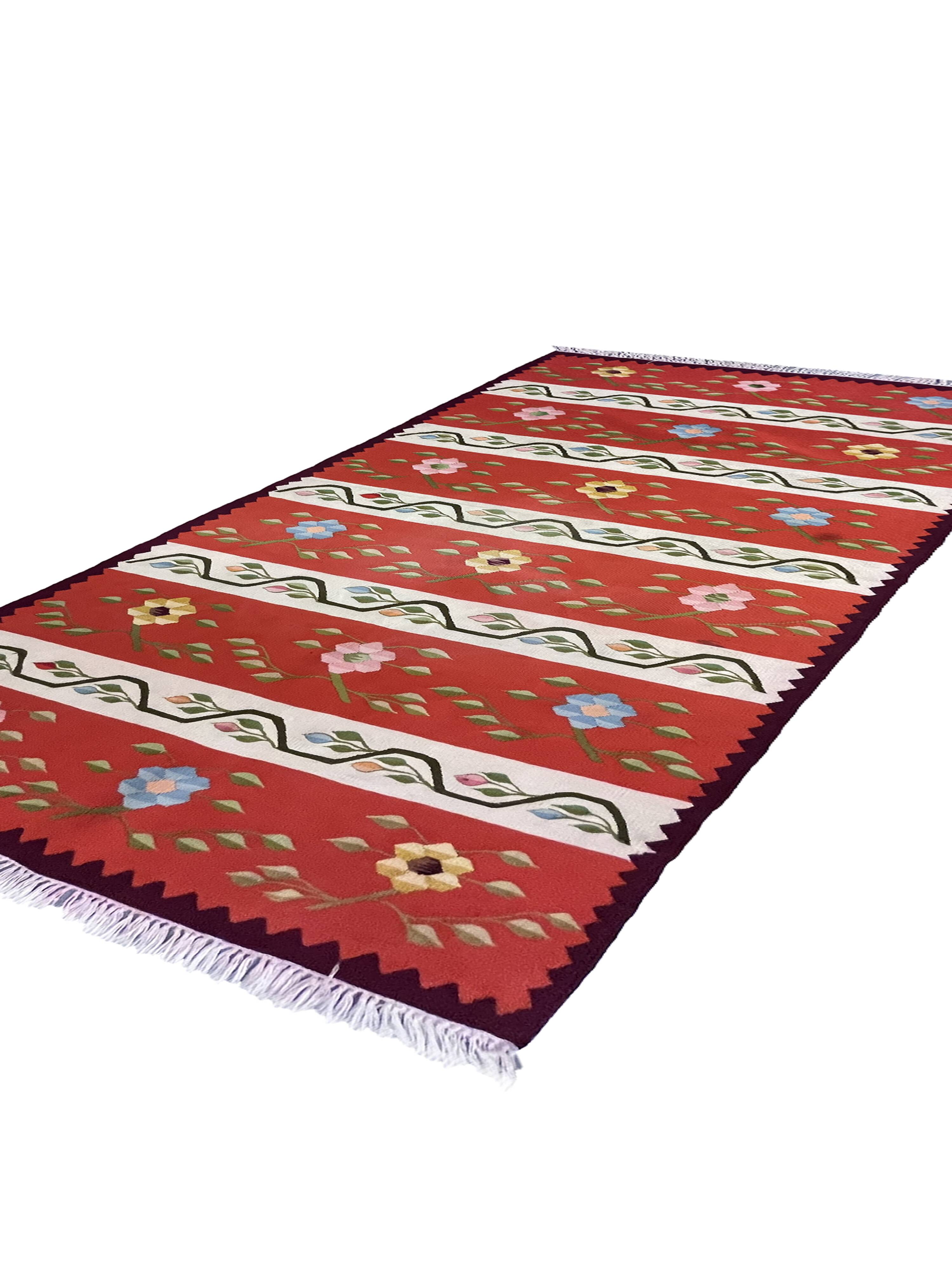 1950s Moldavian Kilim Runner Rug 96 x 200 cm