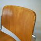 Castelli wood and metal swivel office chair